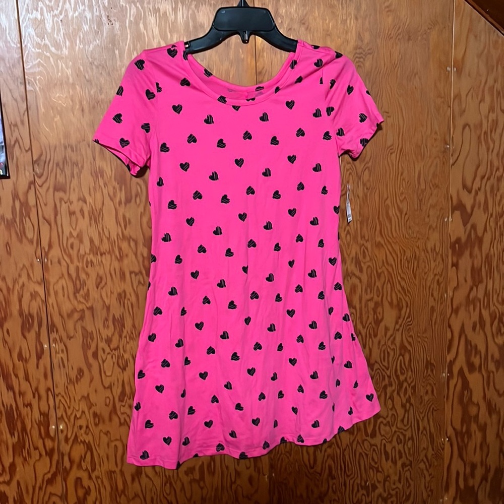 NWT Pink w/ hearts dress/tunic